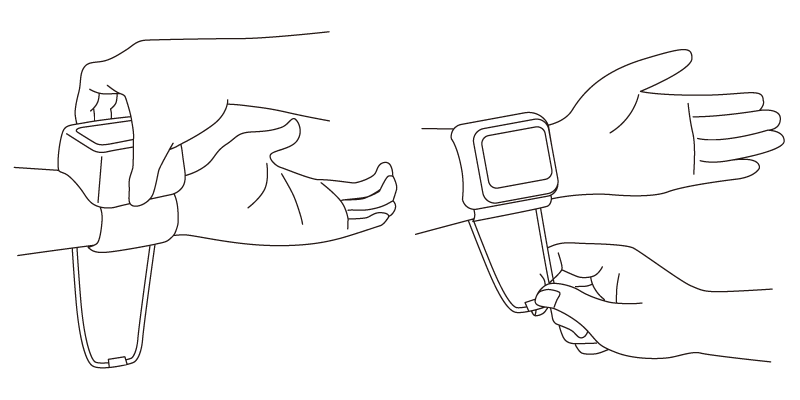 血圧の測り方図解