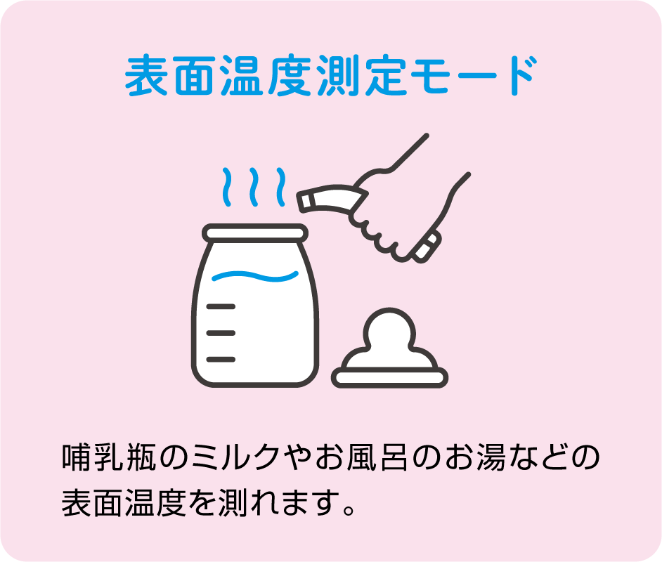 表面温度測定モード